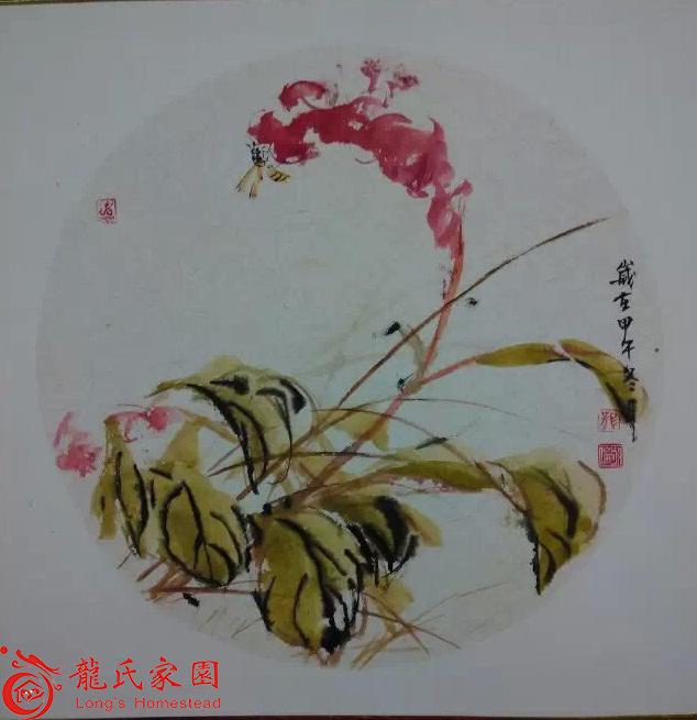 为全球辛勤工作的龙氏宗亲献花一组----寻常花草